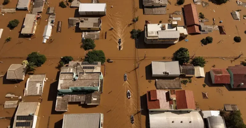 Mais de 20 mil vítimas de enchentes no RS ainda sem moradia