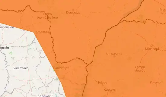 Alerta laranja: tempestades intensas atingem Sul e Sudeste do Brasil