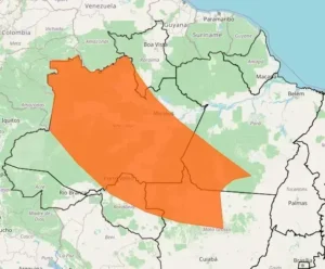 Inmet emite alerta laranja para litoral paulista e Amazônia