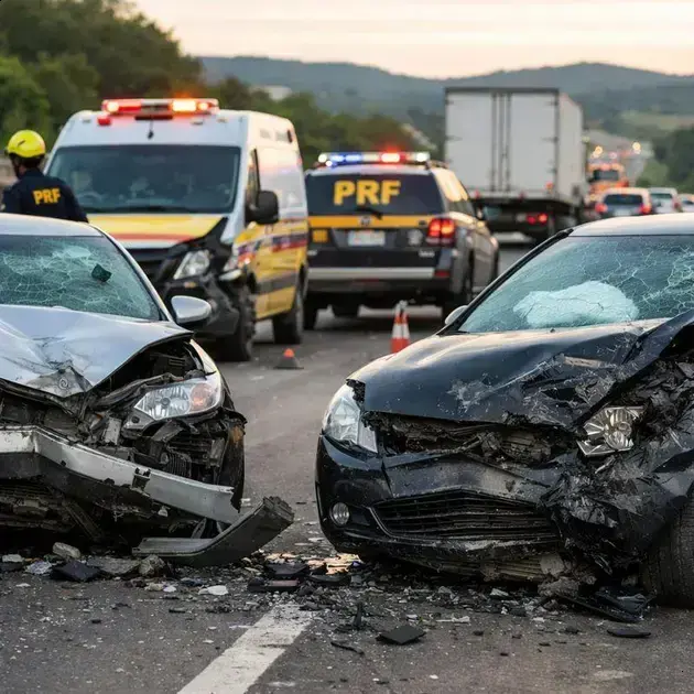 Brasil registra quase 2 mil acidentes nas rodovias federais antes do Natal