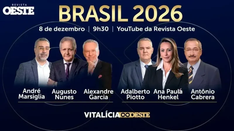 Revista Oeste promove debate online para analisar 2025 e 2026 Revista Oeste promove debate online para analisar 2025 e 2026
