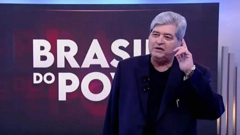 Datena retorna ao programa Brasil do Povo na RedeTV!