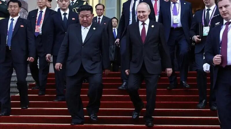 Kim Jong-un reafirma apoio incondicional a Vladimir Putin na guerra da Ucrânia