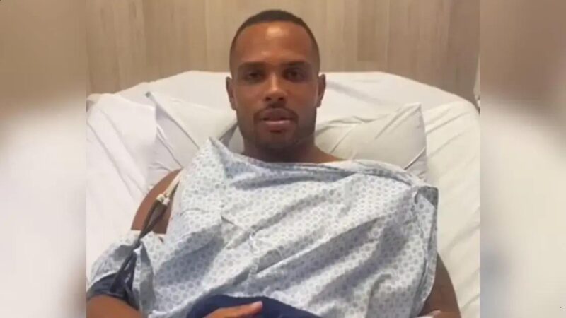 Atleta Alexandre do Sampaio Corrêa tranquiliza após crise em jogo contra o Flamengo