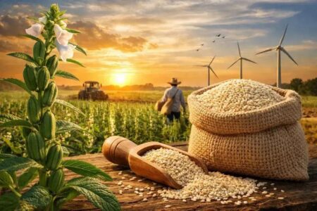 O gergelim como uma alternativa promissora na agricultura brasileira