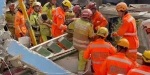 Última vítima encontrada no desabamento de casa de repouso em BH