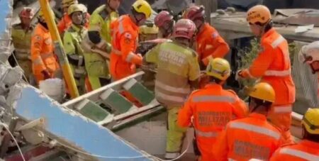 Última vítima encontrada no desabamento de casa de repouso em BH