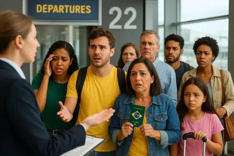 Em 2025, brasileiros barrados na Europa marcam maior rejeição desde 2019