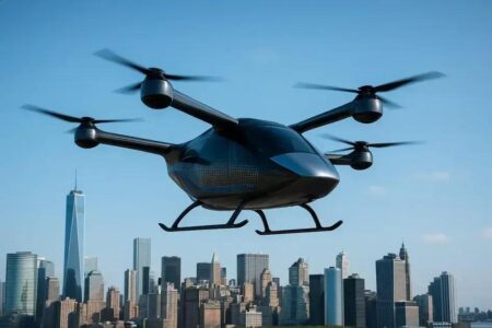 Embraer avança em testes do carro voador eVTOL