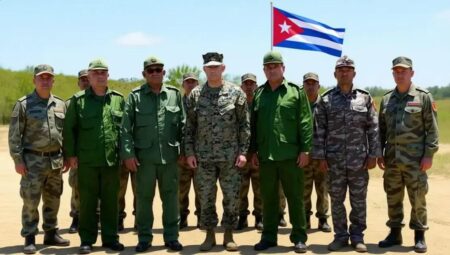 General dos EUA se reúne com oficiais cubanos em Guantánamo