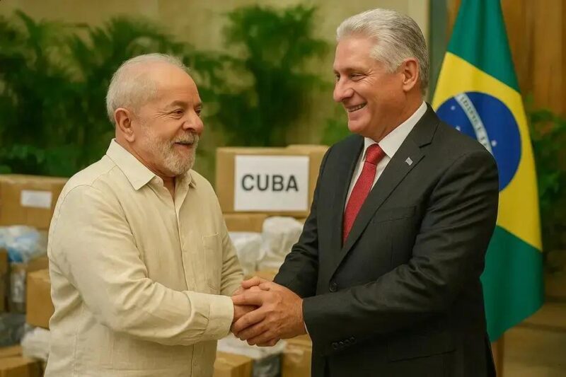 Governo Lula planeja nova ajuda humanitária para Cuba em meio à crise