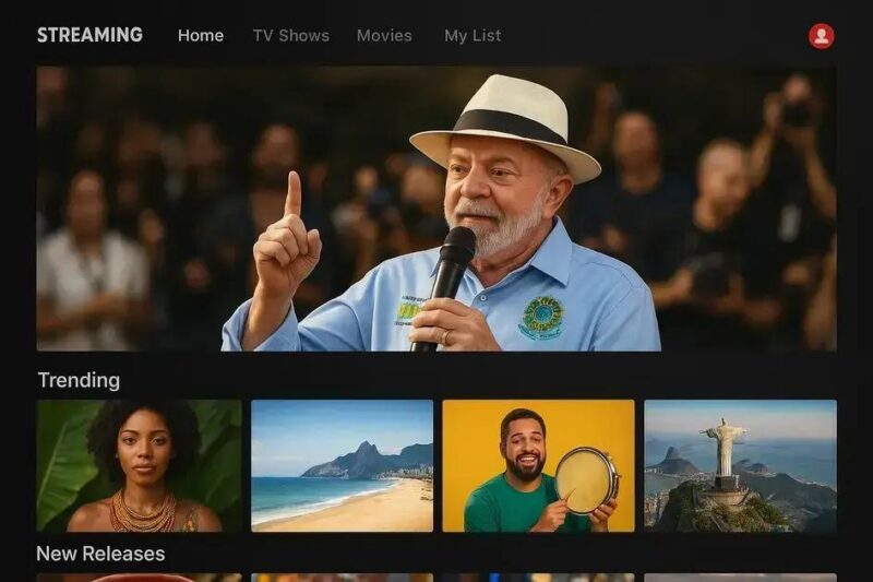 Lula lança Tela Brasil, plataforma de streaming para obras audiovisuais nacionais Lula lança Tela Brasil, plataforma de streaming para obras audiovisuais nacionais