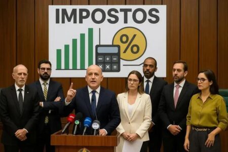 Oposição apresenta pacote para revogar impostos do governo Lula Oposição apresenta pacote para revogar impostos do governo Lula