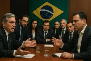 Relação de Flávio Bolsonaro com Vorcaro causa tensão no senado
