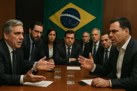 Relação de Flávio Bolsonaro com Vorcaro causa tensão no senado Relação de Flávio Bolsonaro com Vorcaro causa tensão no senado