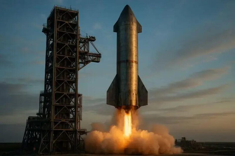 Starship: Musk aposta US$ 15 bilhões na próxima geração de foguetes